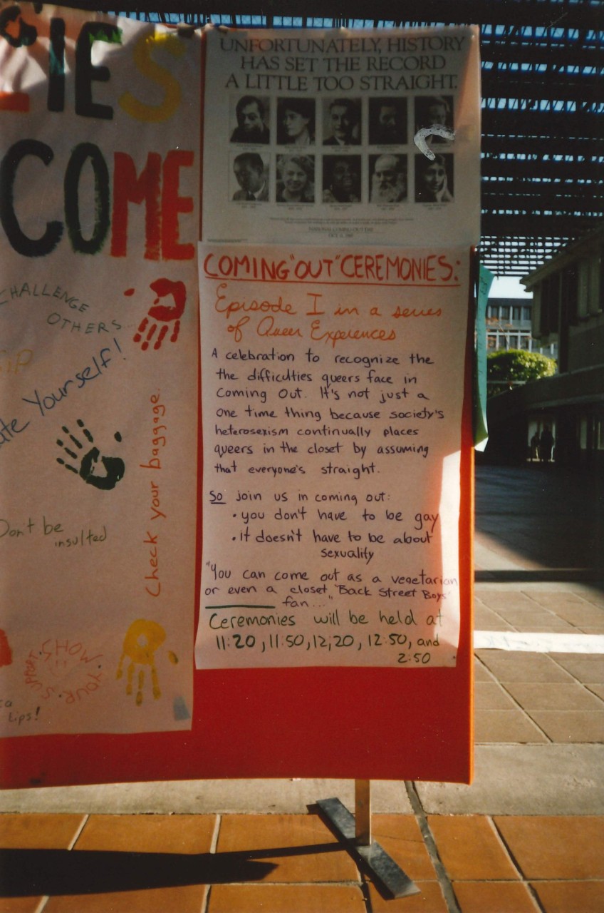 Finding queer joy in the SFU Archives: Out On Campus records now available