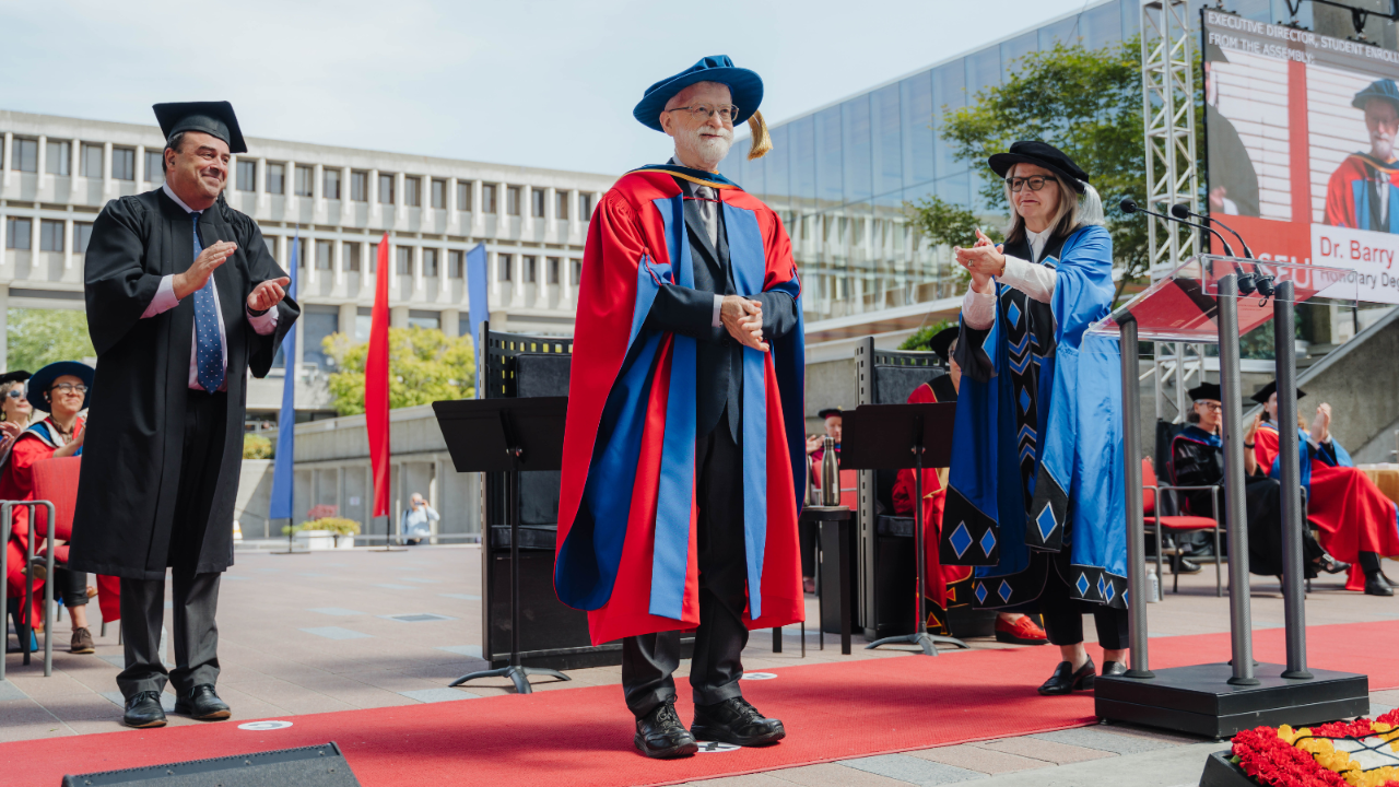 Barry Truax Receives Honorary Degree