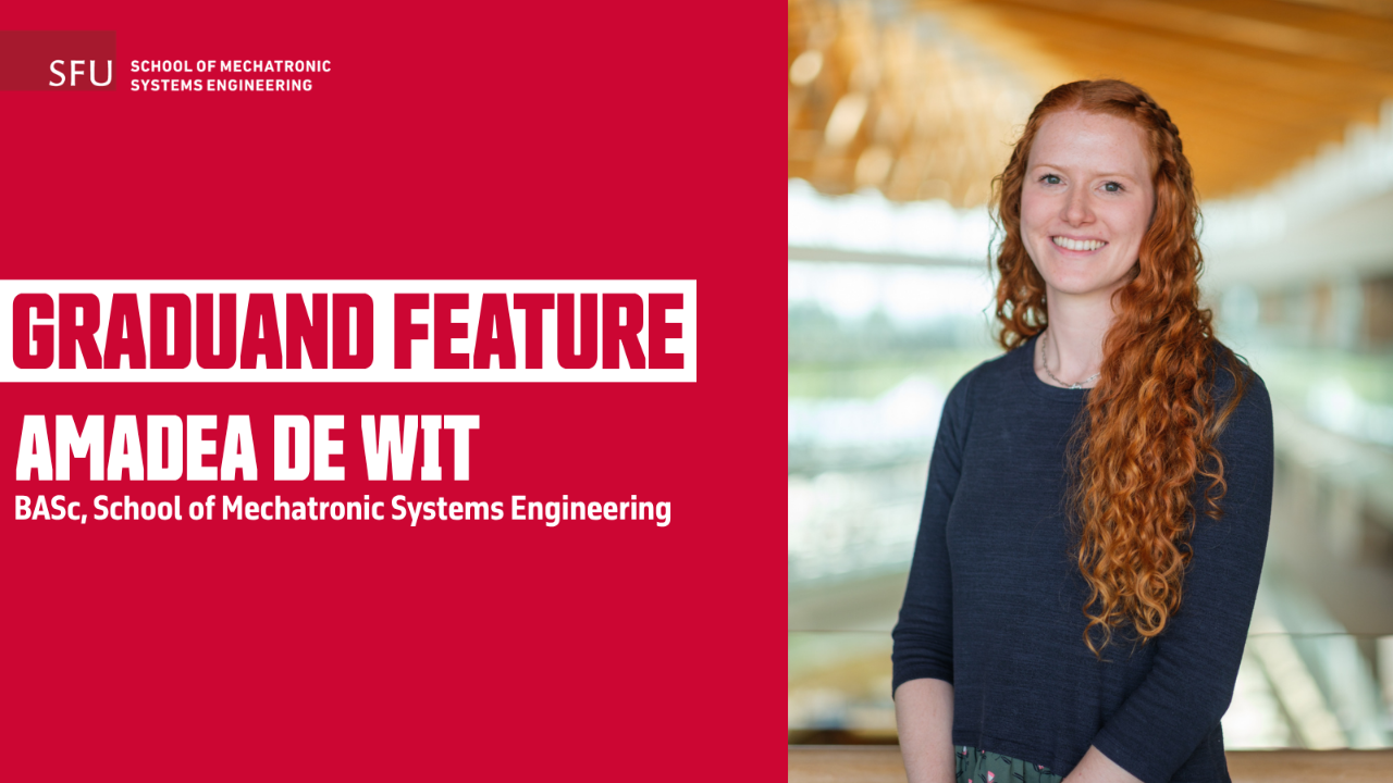 From inspired to inspiring: Amadea de Wit&rsquo;s full-circle journey in mechatronics