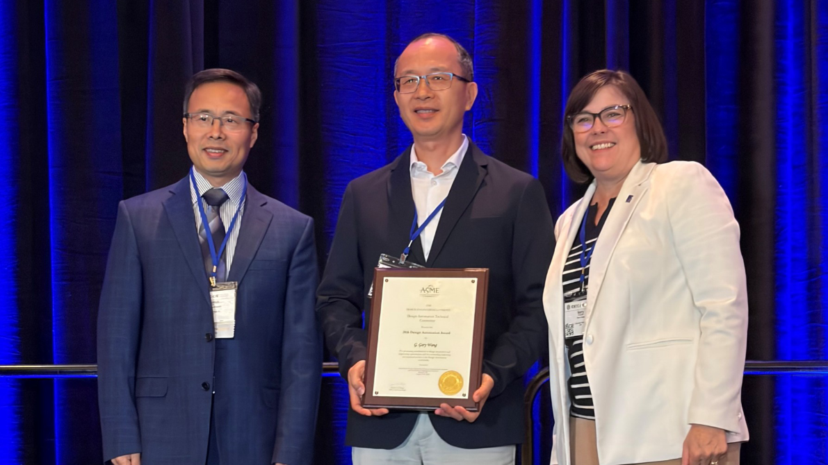 Mechatronics professor honoured with Design Automation Award