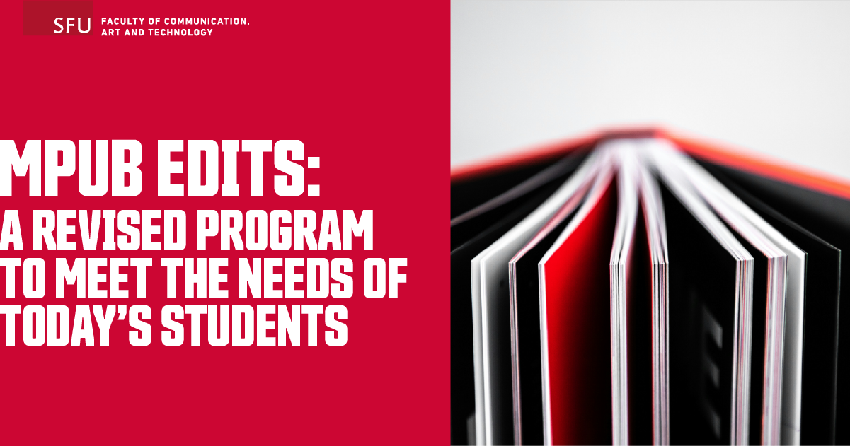 MPub edit: A revised program to meet the needs of today&rsquo;s students