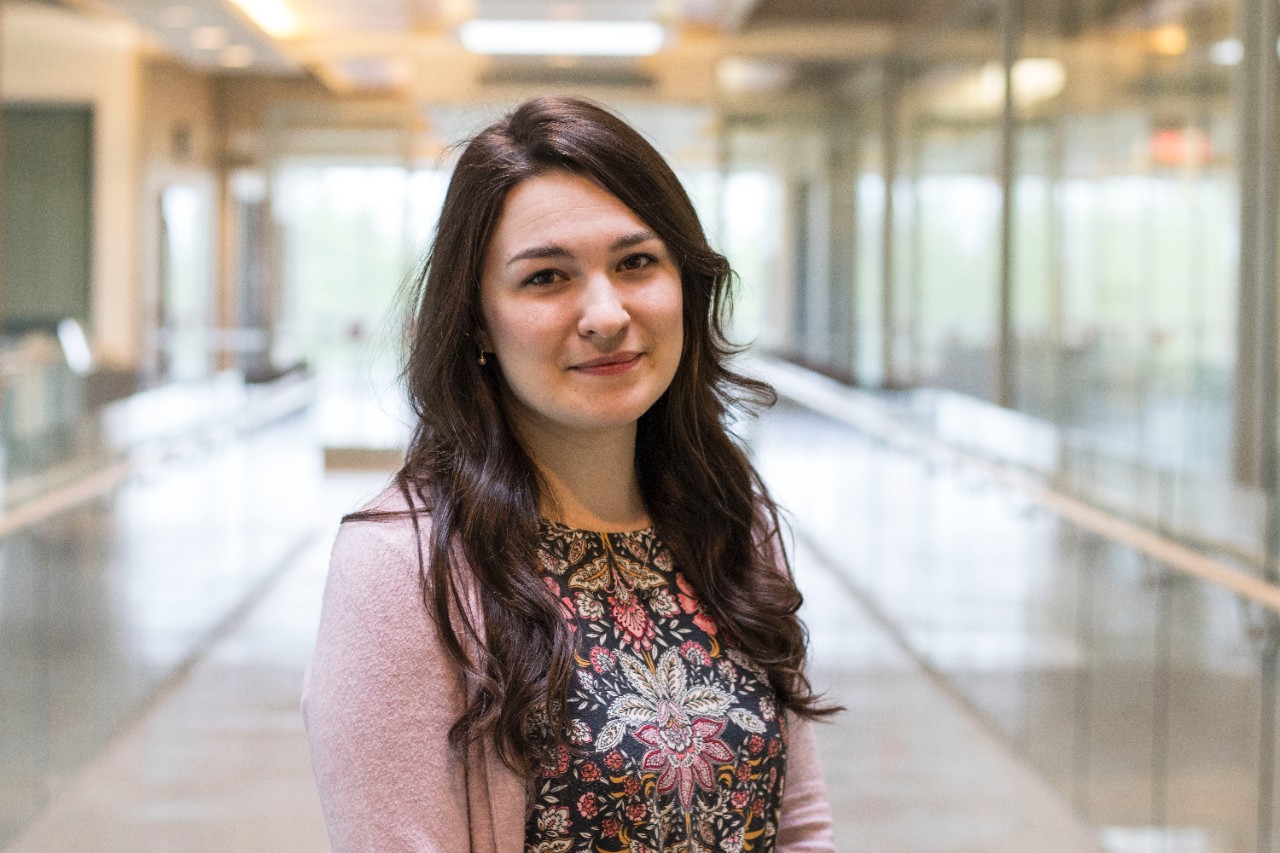 PhD student Natalie Kinloch