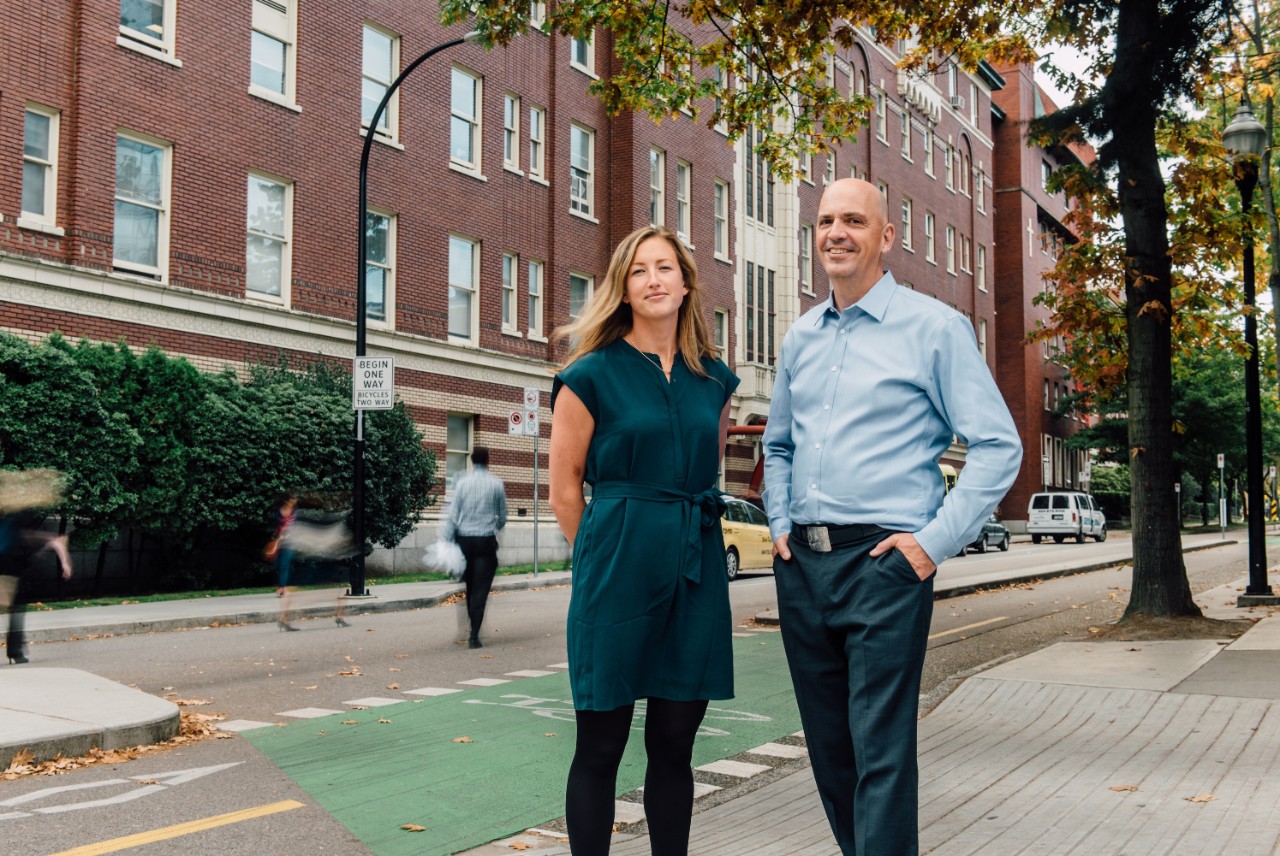 Kate Salters and Robert Hogg