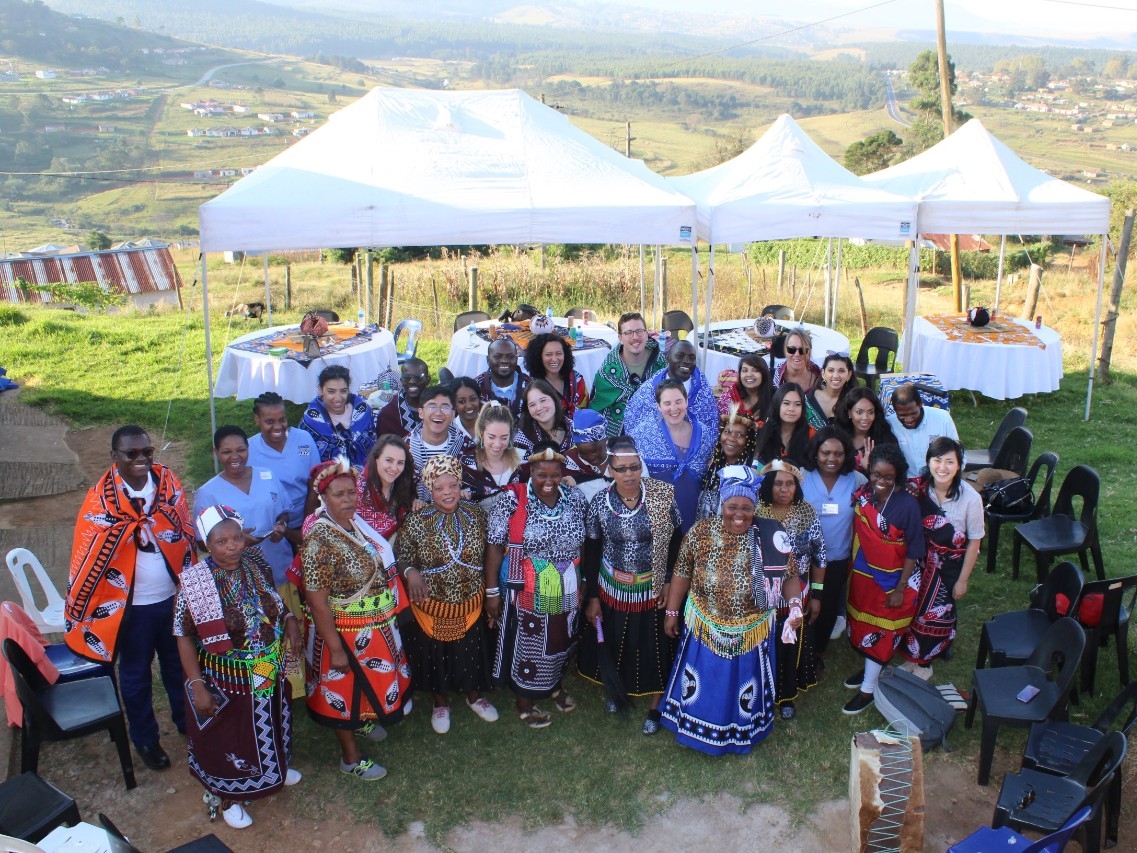 SFU students in South Africa