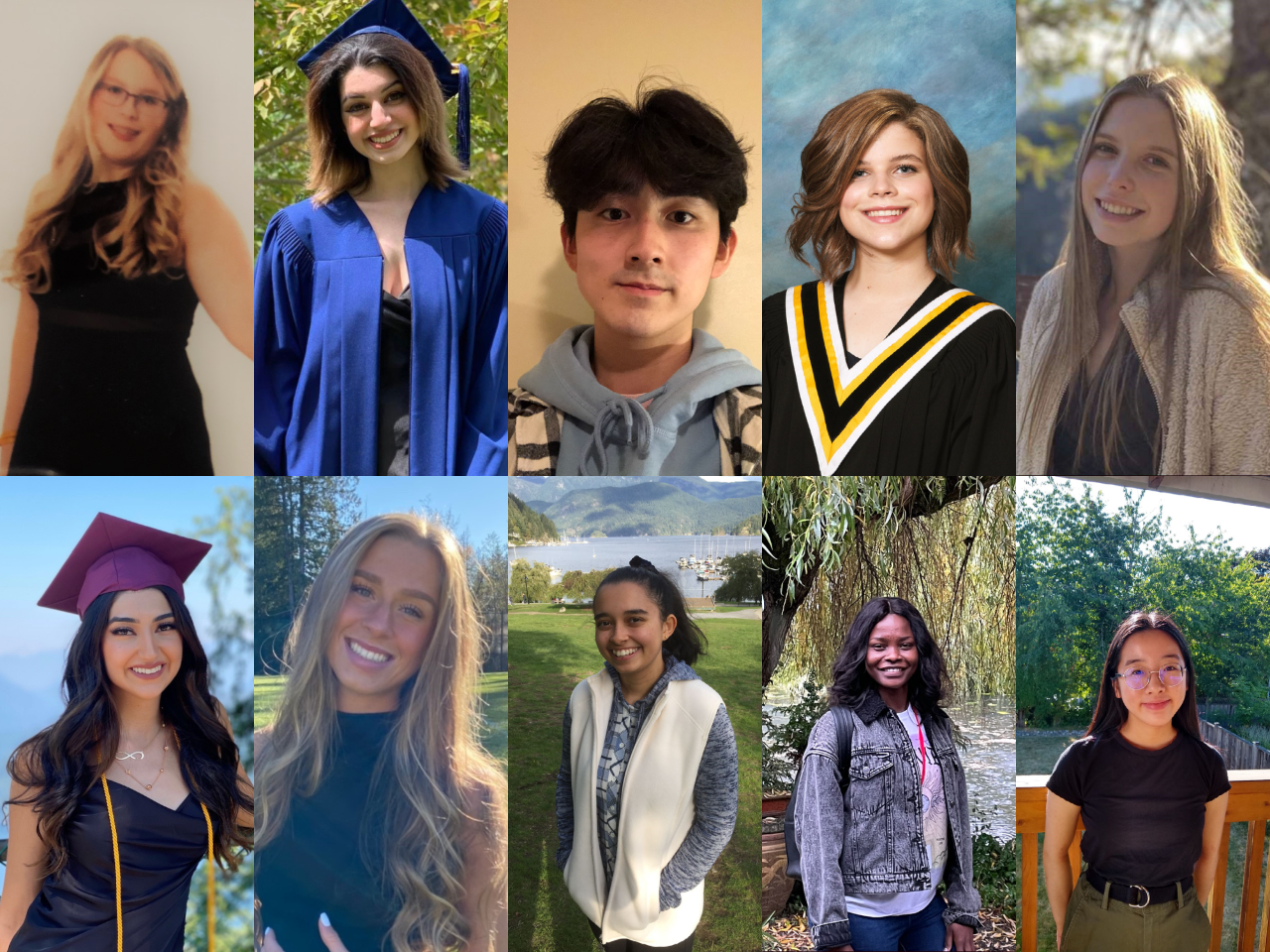 FHS Entrance Scholarship Recipients