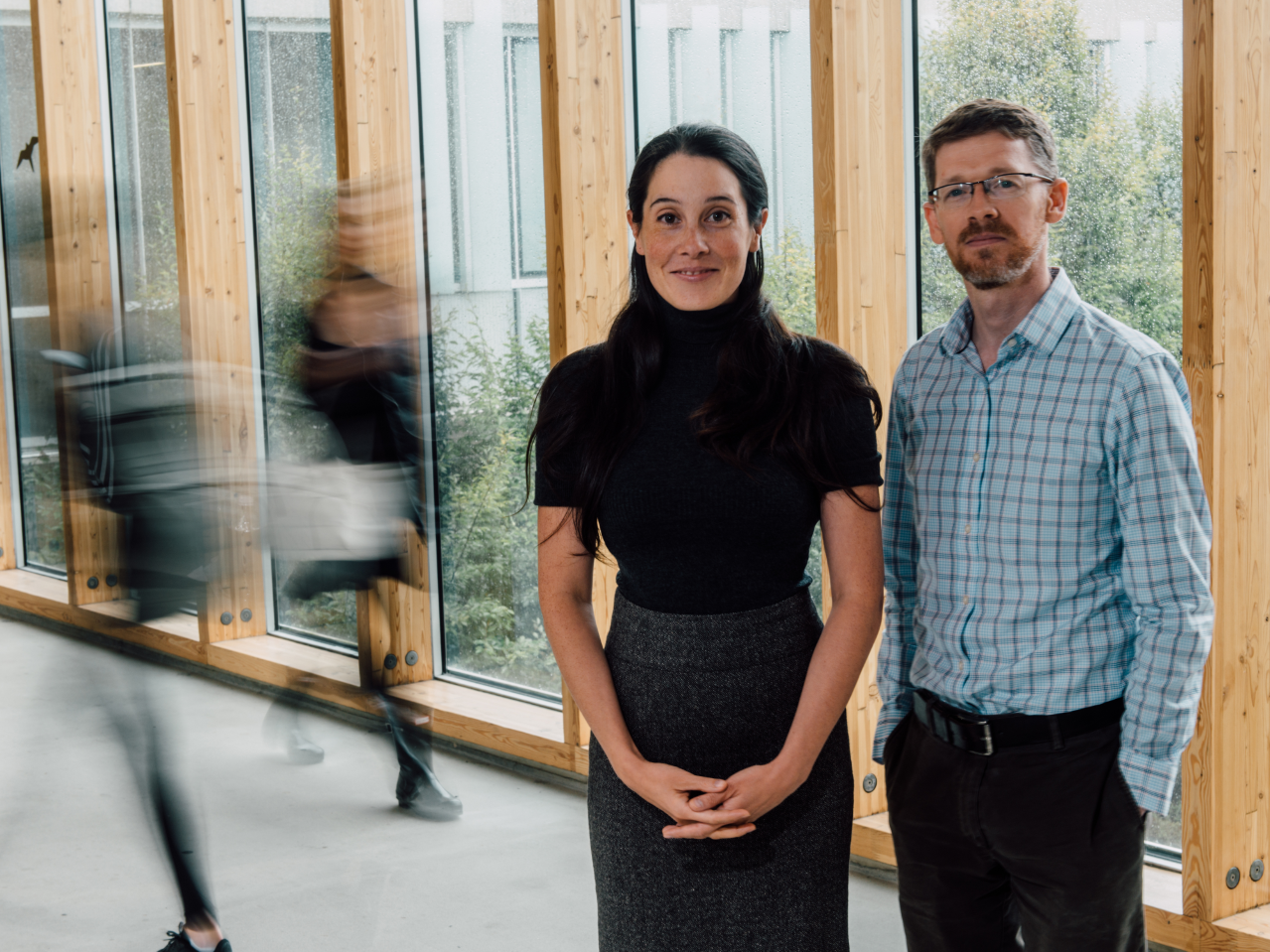 Dr. Zabrina Brumme and Dr. Mark Brockman