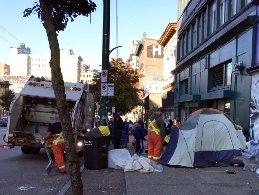 Close link between street sweeps, overdose and systemic harm: SFU study
