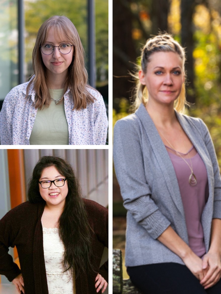 Maggie Duncan, Judy Wu, and Tara Erb