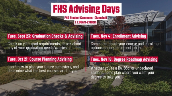 Fall 2025 Advising Days