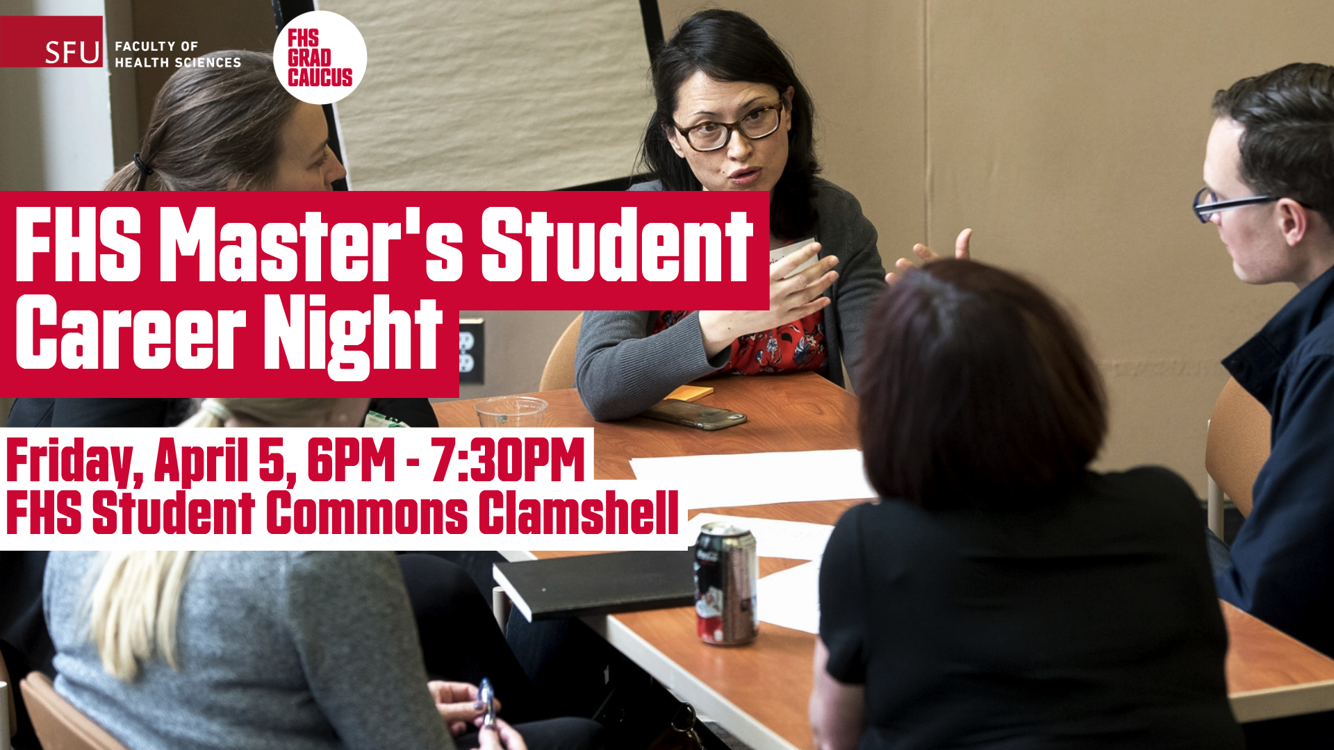 April 5: Master's Student Career Night