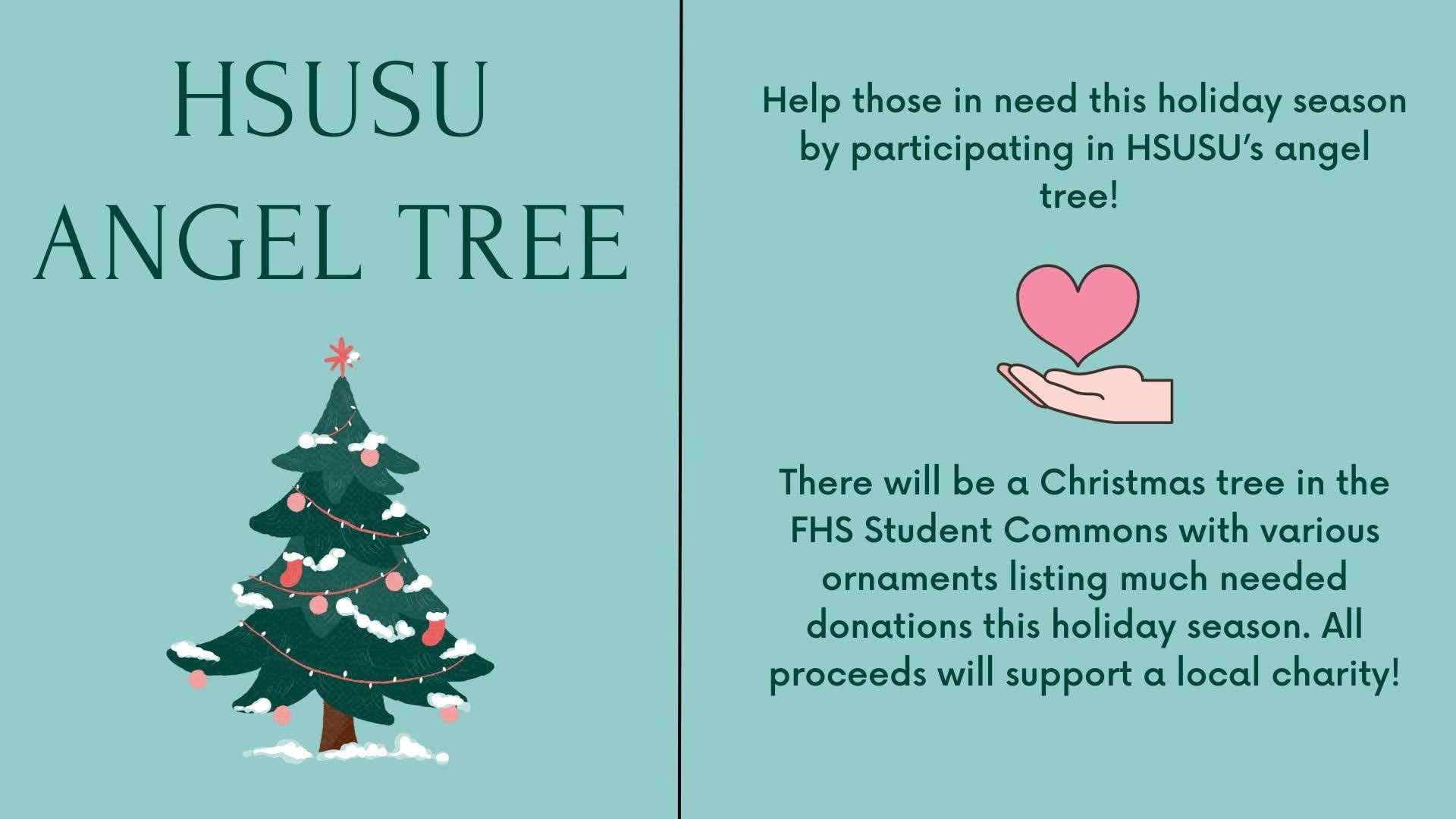 HSUSU Angel Tree