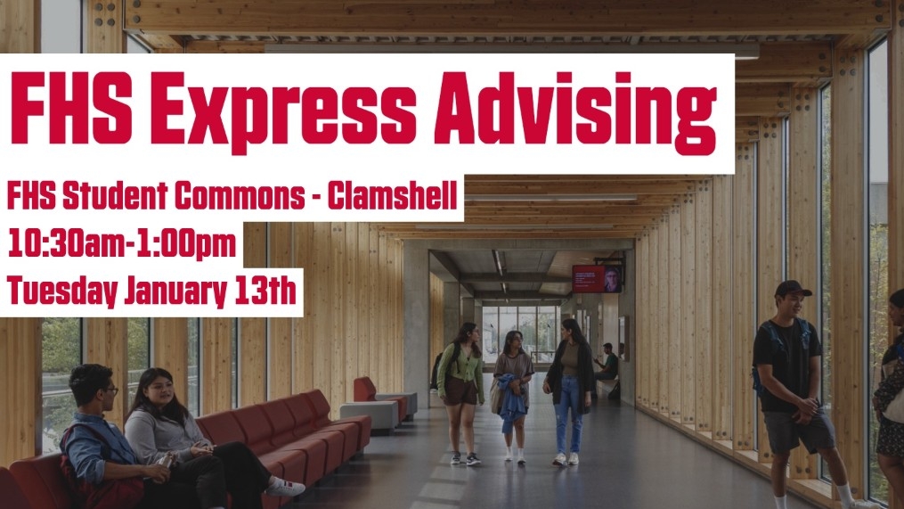 Tuesday, Jan 13: Express Advising