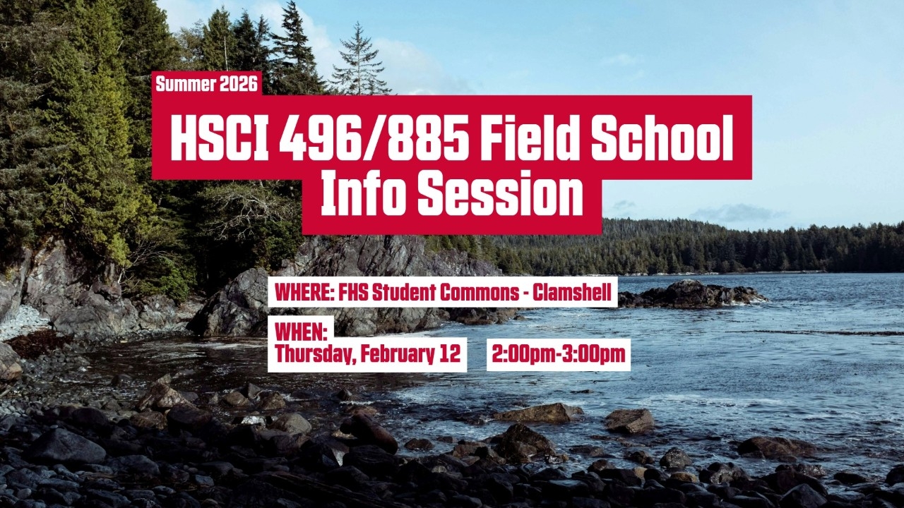 Feb 12: 2026 Field School Info Session