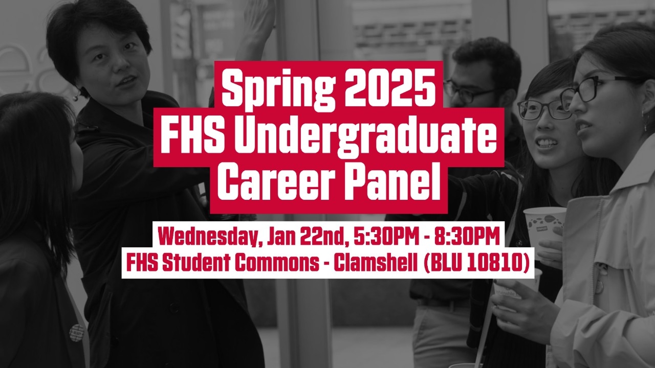 Jan 22: Undergraduate Career Panel