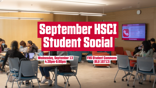 September HSCI Student Social September HSCI Student Social