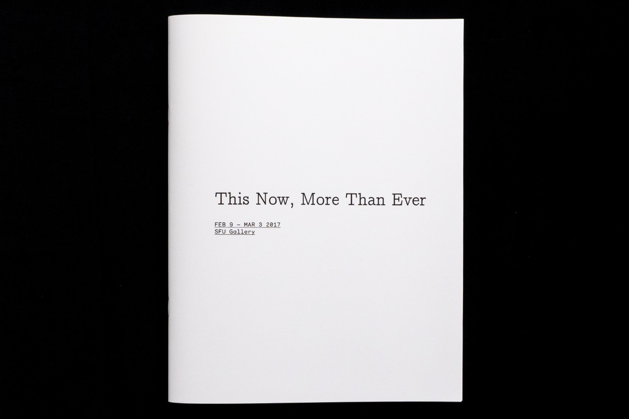 This Now, More Than Ever