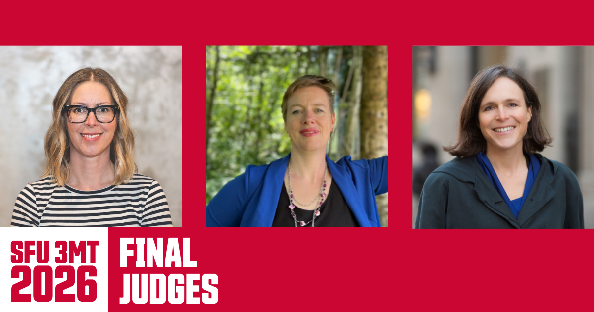 Meet the Judges for the 2026 3MT Finals