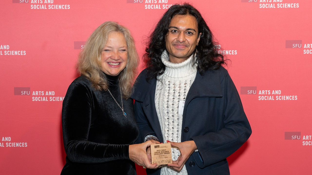Vaibhav Saria wins FASS Early Career Research Excellence Award in Humanities