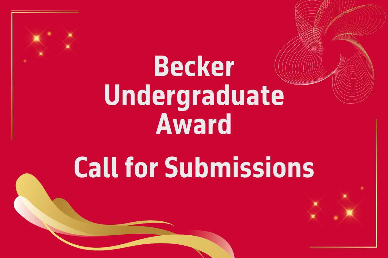 Becker Undergraduate Award