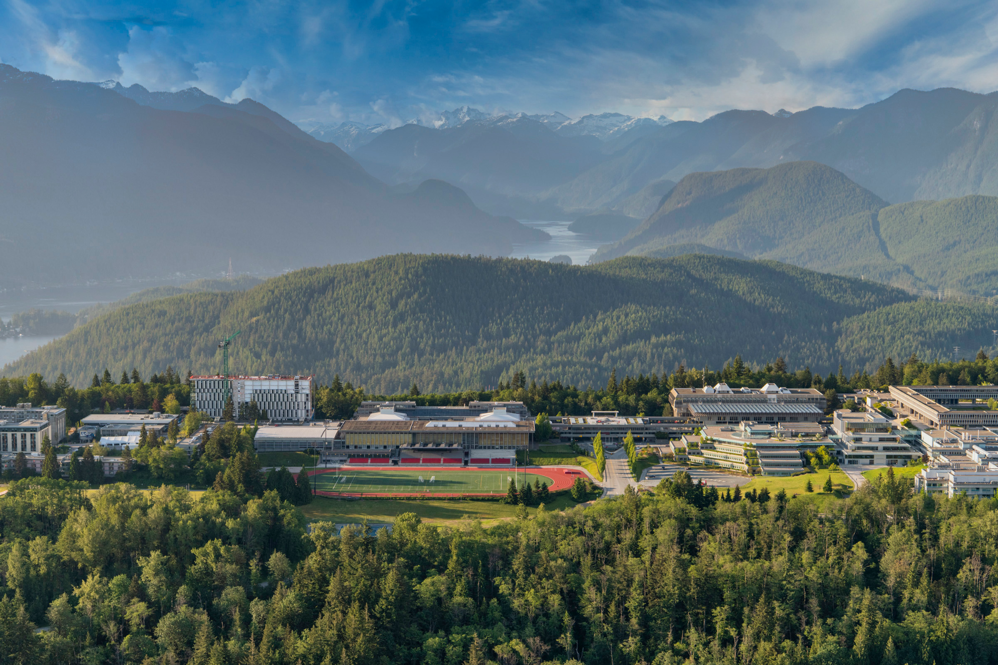 Staying Engaged in an Increasingly Polarized World Campus Aerial View