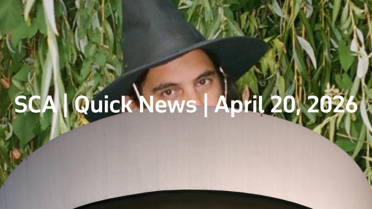 SCA | Quick News | April 20, 2026